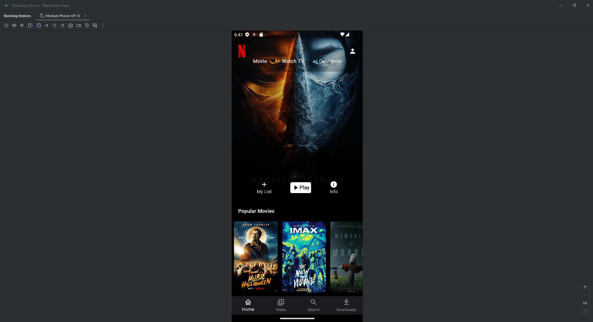 Netflix App # 01