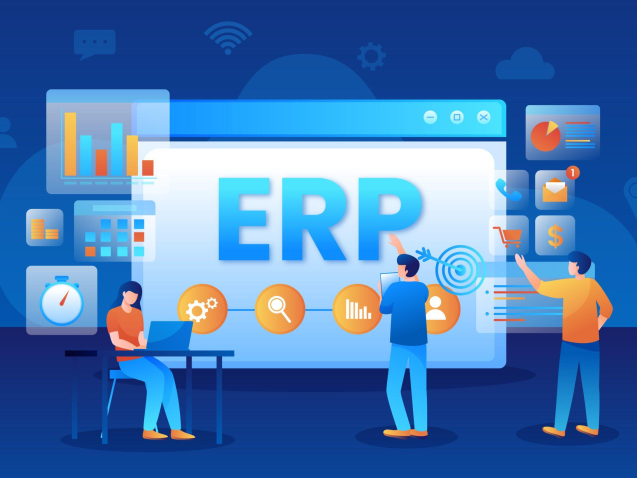 ERP systems dashboard by Axix Technologies